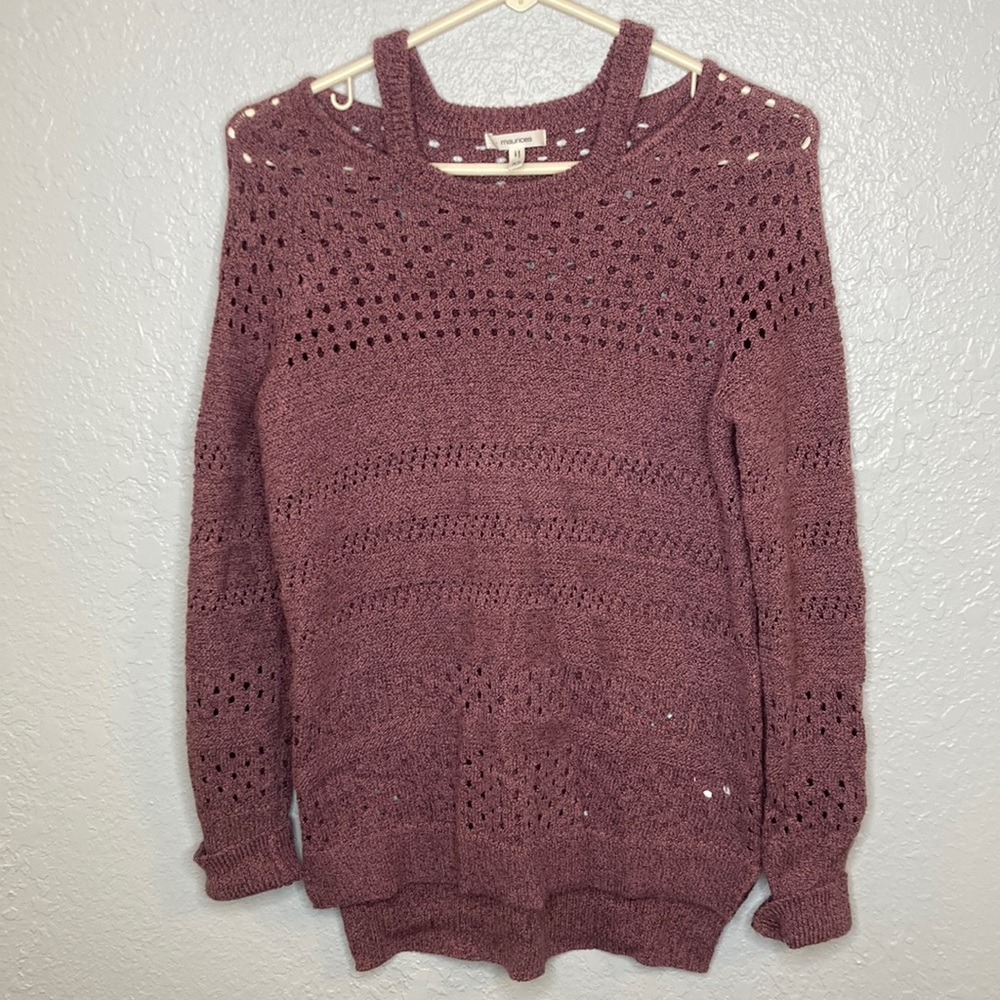 Purple Maurices sweater